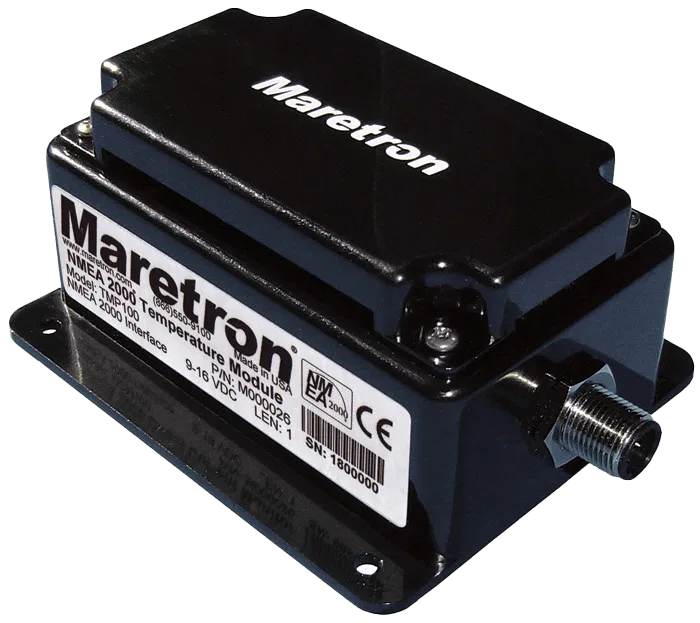 TMP100-01 – MARETRON Temperature Sensor Monitor, Used To Measures The Temperature For Up To 6 Temperature Probes 4 Th...